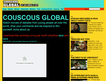 Tablet Screenshot of couscousglobal.com